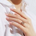 21K Gold Men's Cuban Link Diamond Ring - 3.130 Gram Red Enamel - Image 2