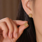 21 Carat Gold Round Spoke Wheel Tops | 1.020g | 21K Pure Gold - Image 2