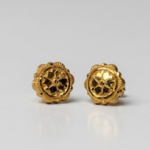 21 Carat Gold Round Scallop Border Cutwork Tops | 0.940g