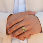 21 Carat Gold Men's Solitaire Diamond Ring | 6.380g - Image 2