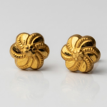 21 Carat Gold Pinwheel Flower Tops | 0.790g | 21K Pure Gold