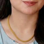 21 Carat Gold Mesh Tube Chain | 17.680g | 21K Pure Gold - Image 2