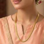 21 Carat Gold Flat Wheat Foxtail Chain | 8.760g | 21K Pure Gold - Image 2