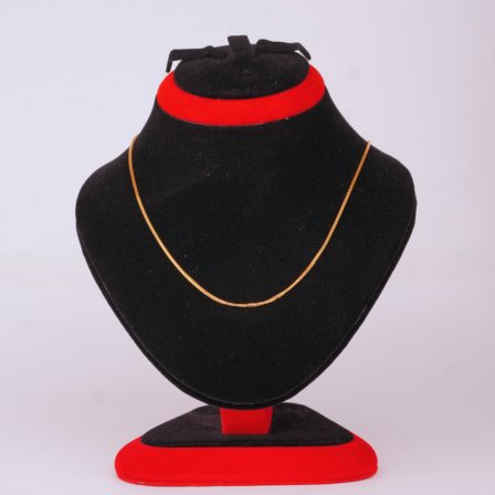 gold website images 2 (29) 21 Carat Minimal Gold-Tone Chain Necklace for Women - Image 1