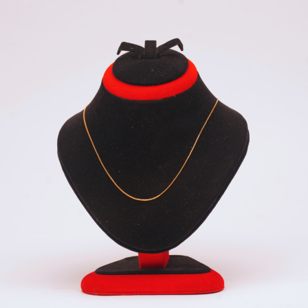 gold website images 2 (4) 21 Carat Gold Fine Chain Necklace for Women - Image 1