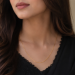 21 Carat Gold Fine Chain Necklace for Women - Image 2