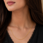 21 Carat Lightweight Polished Gold Chain - Image 2